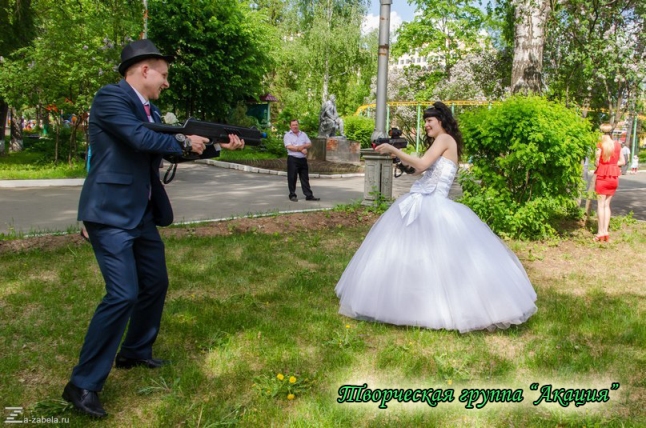 Проведение свадеб в пейнтбольном клубе Логово Ижевск